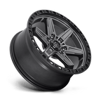 Fuel 1Pc D698 Kicker 20X9 +20 Matte Gunmetal Black Bead Ring