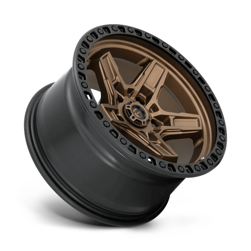 Fuel 1Pc D699 Kicker 20X9 +1 Matte Bronze Black Bead Ring