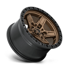 Fuel 1Pc D699 Kicker 20X9 +20 Matte Bronze Black Bead Ring