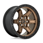 Fuel 1Pc D699 Kicker 17X9 +12 Matte Bronze Black Bead Ring