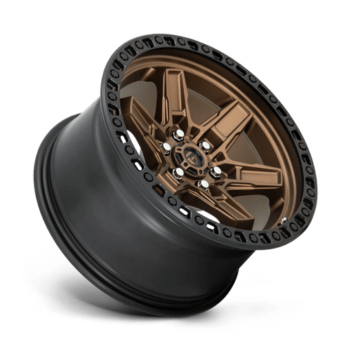 Fuel 1Pc D699 Kicker 17X9 +12 Matte Bronze Black Bead Ring