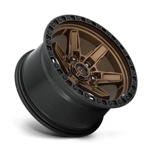 Fuel 1Pc D699 Kicker 17X9 -12 Matte Bronze Black Bead Ring