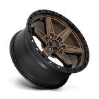 Fuel 1Pc D699 Kicker 20X9 +20 Matte Bronze Black Bead Ring