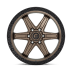 Fuel 1Pc D699 Kicker 20X9 +20 Matte Bronze Black Bead Ring