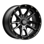 Kmc Km100 Sync 17X9 -12 Satin Black W/ Gray Tint