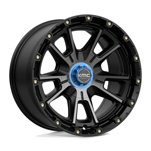 Kmc Km100 Sync 17X9 -12 Satin Black W/ Gray Tint