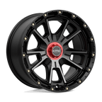 Kmc Km100 Sync 17X9 -12 Satin Black W/ Gray Tint