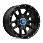 Kmc Km100 Sync 17X9 -12 Satin Black
