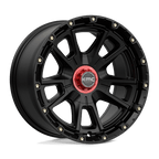 Kmc Km100 Sync 17X9 -12 Satin Black