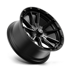 Kmc Km100 Sync 17X9 -12 Satin Black W/ Gray Tint