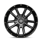 Kmc Km100 Sync 20X9 +18 Satin Black W/ Gray Tint