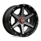 Kmc Km101 Tempo 20X9 +0 Satin Black W/ Gray Tint