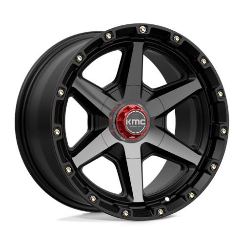 Kmc Km101 Tempo 20X9 +0 Satin Black W/ Gray Tint