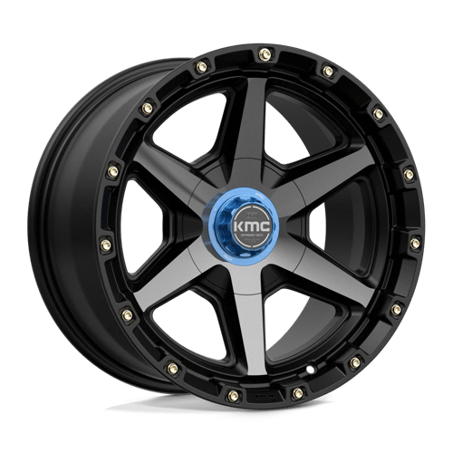 Kmc Km101 Tempo 20X9 +0 Satin Black W/ Gray Tint