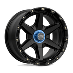 Kmc Km101 Tempo 17X9 -12 Satin Black