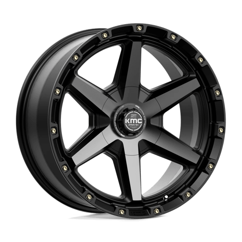 Kmc Km101 Tempo 20X9 +0 Satin Black W/ Gray Tint