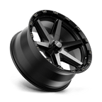 Kmc Km101 Tempo 20X9 +0 Satin Black W/ Gray Tint