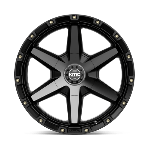 Kmc Km101 Tempo 20X9 +0 Satin Black W/ Gray Tint