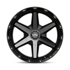 Kmc Km101 Tempo 20X9 +0 Satin Black W/ Gray Tint