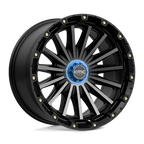 Kmc Km102 Signal 17X9 -12 Satin Black W/ Gray Tint