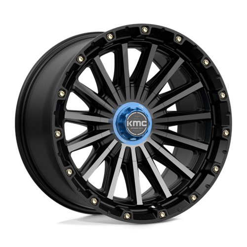 Kmc Km102 Signal 17X9 -12 Satin Black W/ Gray Tint