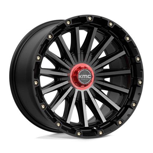 Kmc Km102 Signal 17X9 -12 Satin Black W/ Gray Tint