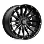 Kmc Km102 Signal 17X9 -12 Satin Black W/ Gray Tint