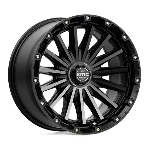Kmc Km102 Signal 17X9 -12 Satin Black W/ Gray Tint