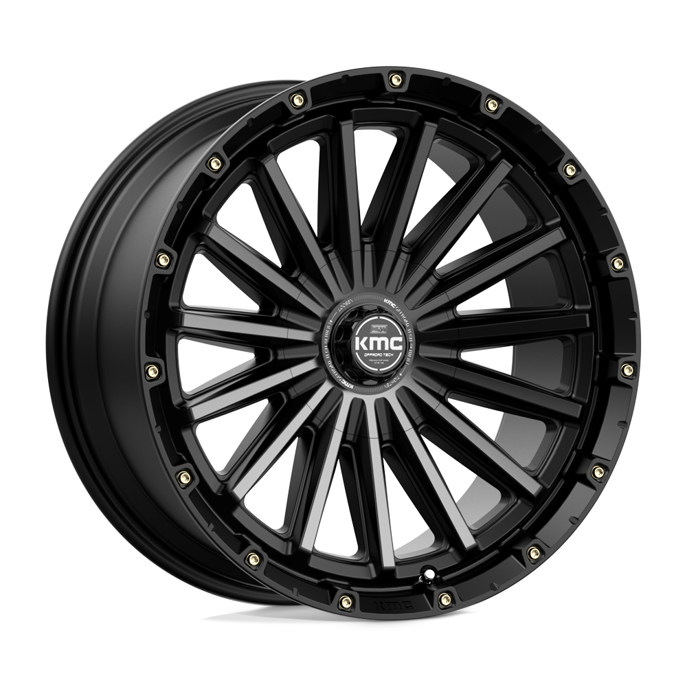 Kmc Km102 Signal 17X9 -12 Satin Black W/ Gray Tint