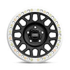 Kmc Km234 Grenade Desert Beadlock 17X8.5 +0 Satin Black