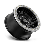 Kmc Km234 Grenade Desert Beadlock 17X8.5 +0 Satin Black