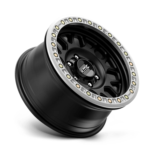 Kmc Km234 Grenade Desert Beadlock 17X8.5 +0 Satin Black