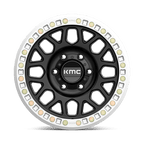 Kmc Km234 Grenade Desert Beadlock 17X8.5 +0 Satin Black