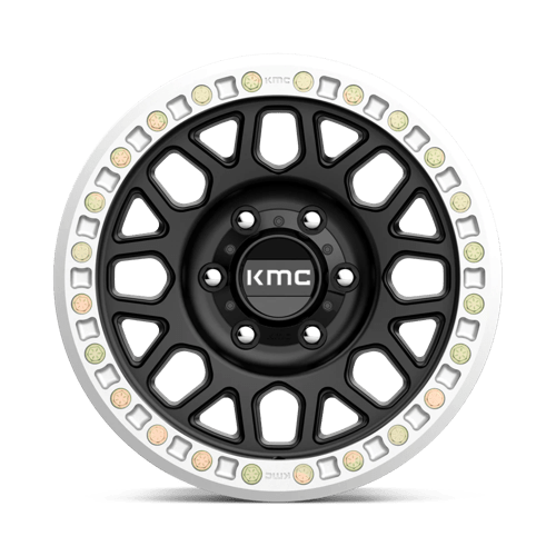 Kmc Km234 Grenade Desert Beadlock 17X8.5 +0 Satin Black