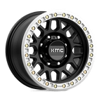 Kmc Km234 Grenade Desert Beadlock 17X8.5 +0 Satin Black
