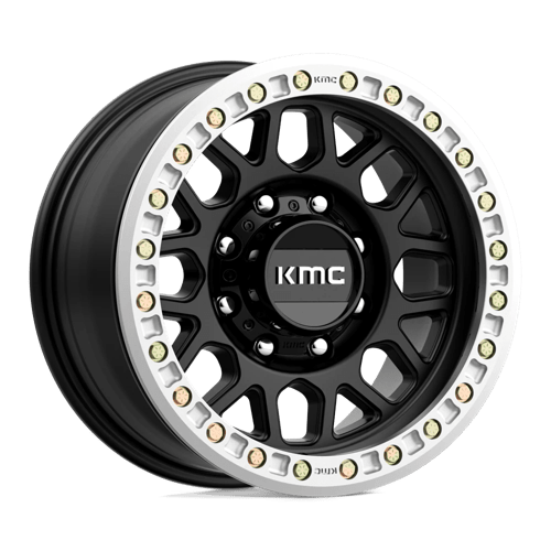 Kmc Km234 Grenade Desert Beadlock 17X8.5 +0 Satin Black