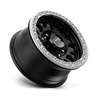 Kmc Km234 Grenade Desert Beadlock 17X8.5 +0 Satin Black