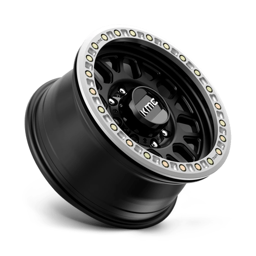 Kmc Km234 Grenade Desert Beadlock 17X8.5 +0 Satin Black