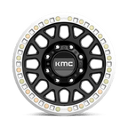 Kmc Km234 Grenade Desert Beadlock 17X8.5 +0 Satin Black