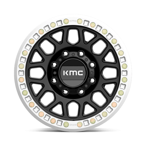 Kmc Km234 Grenade Desert Beadlock 17X8.5 +0 Satin Black