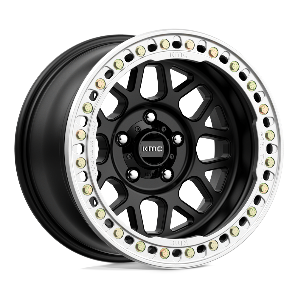 Kmc Km235 Grenade Crawl Beadlock 17X8.5 +0 Satin Black