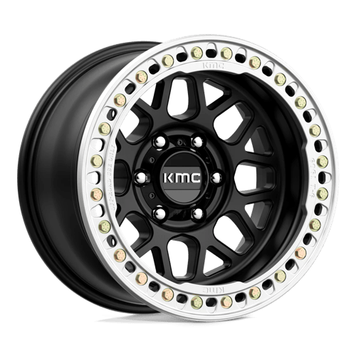 Kmc Km235 Grenade Crawl Beadlock 17X9 -38 Satin Black