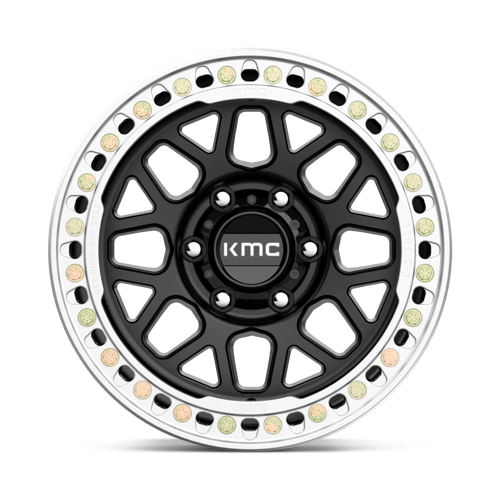 Kmc Km235 Grenade Crawl Beadlock 17X9 -38 Satin Black