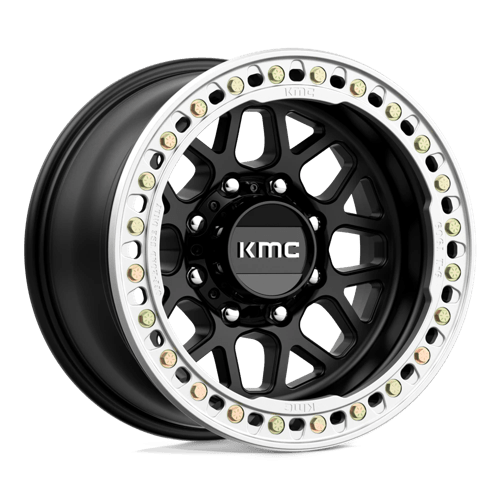 Kmc Km235 Grenade Crawl Beadlock 17X9 -38 Satin Black
