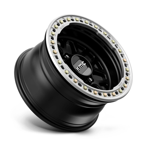 Kmc Km235 Grenade Crawl Beadlock 17X9 -38 Satin Black