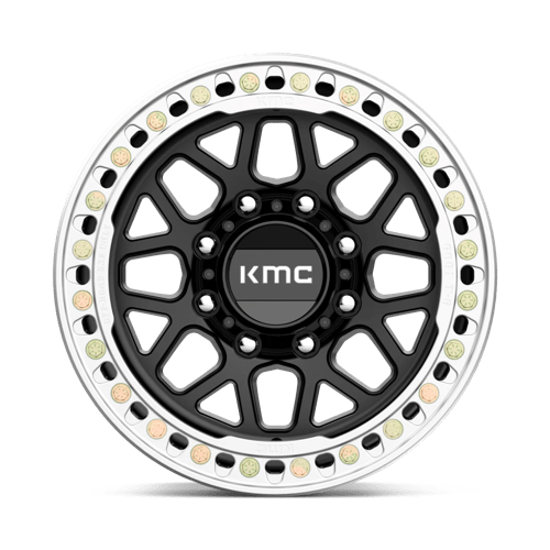 Kmc Km235 Grenade Crawl Beadlock 17X9 -38 Satin Black