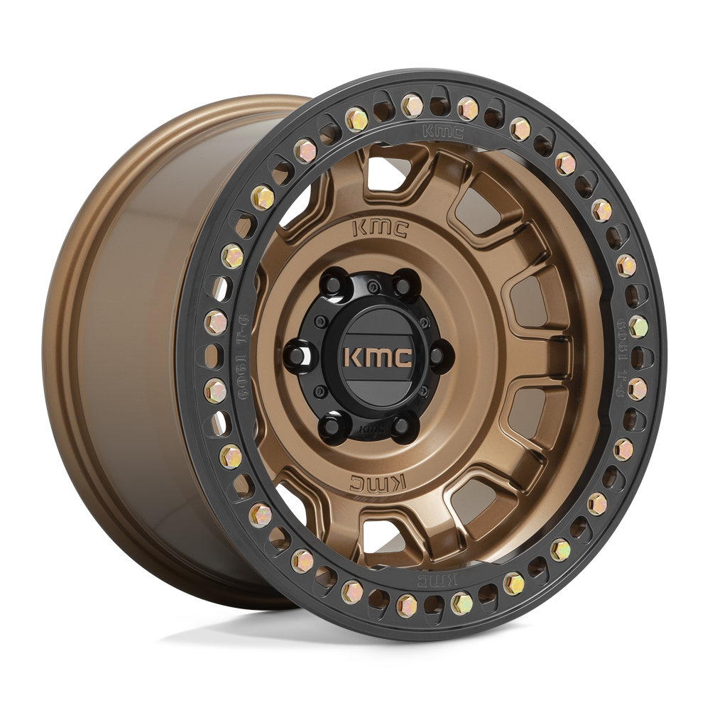 Kmc Km236 Tank Beadlock 17X9 -15 Matte Bronze