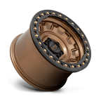 Kmc Km236 Tank Beadlock 17X9 -38 Matte Bronze