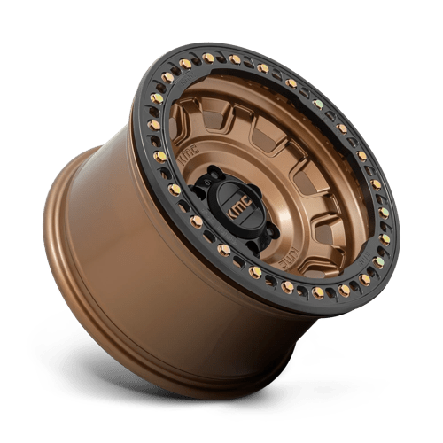 Kmc Km236 Tank Beadlock 17X9 -38 Matte Bronze