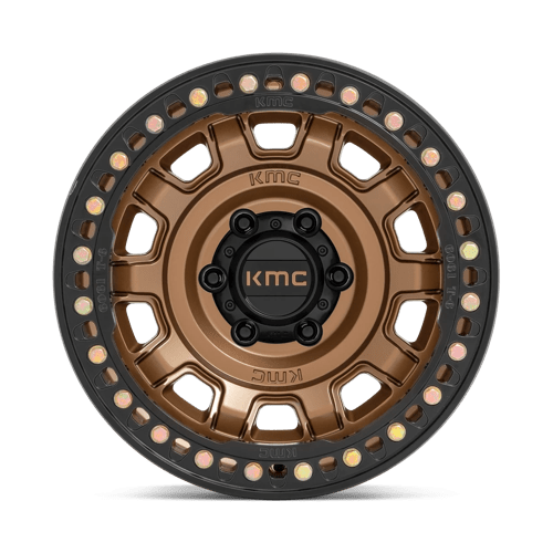 Kmc Km236 Tank Beadlock 17X9 -38 Matte Bronze